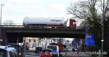 Brückenneubau: Eine Spur auf der A44 bei Brand gesperrt