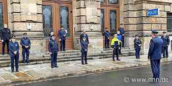 Getötete Polizisten in Kusel: Polizei Dresden gedenkt den Opfern - Dresdner Neueste Nachrichten