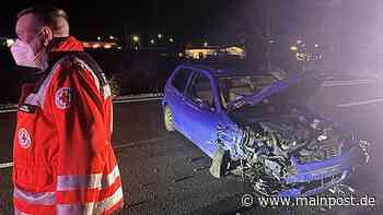 Unfall bei Ebern: Kollision mit dem Gegenverkehr - Main-Post