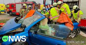 Verkeersongeval in Brussel eist vijf gewonden - VRT NWS