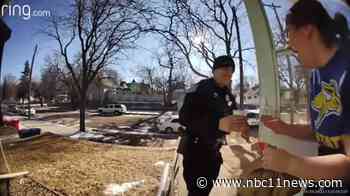 WATCH: Police officer goes viral for dropping off Door Dash order after arresting delivery driver - KKCO-TV
