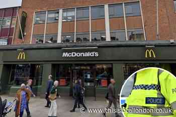 McDonald's Lewisham staff member in hospital after fight