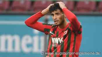 Läuft FCA-Stürmer Pepi trotz gebrochener Nase gegen Union auf? - Augsburger Allgemeine