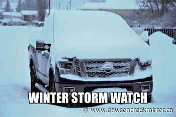 Winter storm watch issued - Dawson Creek Mirror