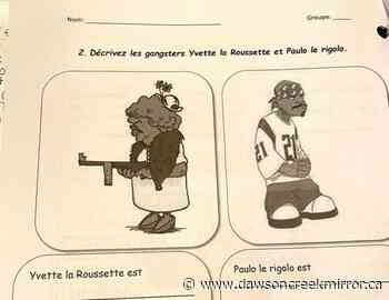 Images from Quebec high school homework assignment called out as racist - Dawson Creek Mirror
