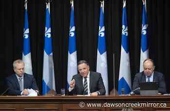 Quebec backtracks on taxing unvaccinated to maintain 'social peace' - Dawson Creek Mirror