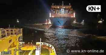 Containerriese „Mumbai Maersk“: Jetzt ermittelt die Wasserschutzpolizei
