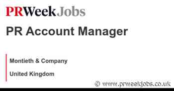 Montieth & Company: PR Account Manager