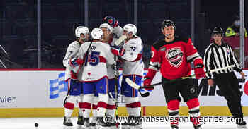 Rocket @ Comets highlights: Two late goals push Laval to a huge win - Habs Eyes on the Prize