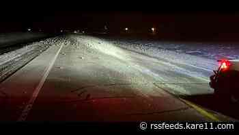 Sugar beet spill closes busy highway in western Minnesota