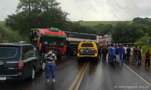 Quatro pessoas morrem após colisão entre carro e caminhão próximo a Astorga - Maringá Post
