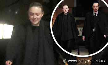 Dakota Fanning and Andrew Scott mean business in smart all-black ensembles for Ripley in Venice - Daily Mail