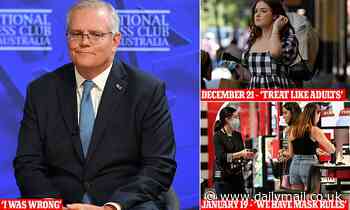 Scott Morrison's big Covid backflip - as he backs Mark McGowan - Daily Mail