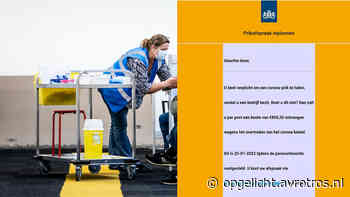 Nepbericht uit naam van Rijksoverheid: 'U bent verplicht om coronaprik te halen' - Opgelicht?!