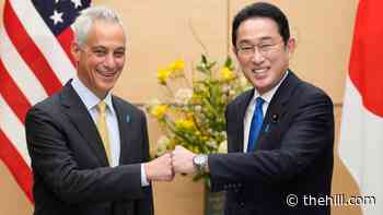 New Ambassador Rahm Emanuel meets with Japanese prime minister, reaffirms alliance