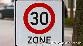 Tempo 30 in Geislingen - Beschränkung ja, aber keine 30er-Zone - Schwarzwälder Bote