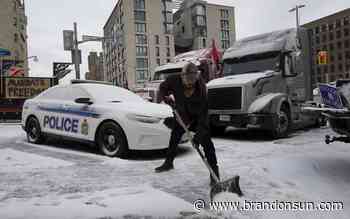 Ottawa police 'surge' in bid to end protest - Brandon Sun