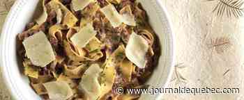 Pappardelle façon Stroganov