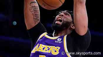 Anthony Davis leads Los Angeles Lakers to late win over Portland Trail Blazers - Sky Sports