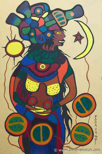 Stolen Norval Morrisseau paintings returned to Confederation College after 40 years - Tbnewswatch.com
