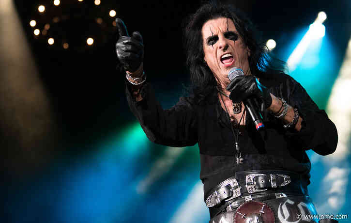 Alice Cooper says he doesn’t think “rock ‘n’ roll and politics belong in the same bed together”