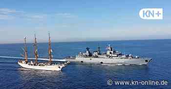 Vor Gibraltar:  Die„Gorch Fock“ trifft auf die Fregatte „Schleswig-Holstein“