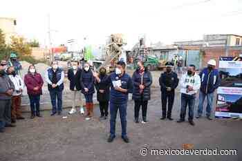 Santa Catarina Coatepec se beneficiará con la pavimentación de dos mil 398 metros cuadrados de calles - México de Verdad Noticias en Puebla