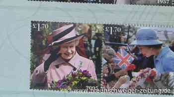 Sammlermarken zum 70. Thronjubiläum der Queen