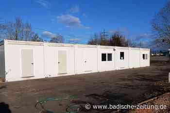 Neue Unterkunft für Geflüchtete entsteht in Steinen an alter Stelle - Steinen - Badische Zeitung