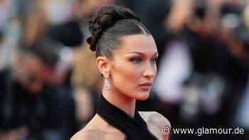 "Jawline Highlighting": Bella Hadid setzt ihren Highlighter an dieser überraschenden Stelle - GLAMOUR Germany
