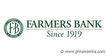 Farmers Bankshares, Inc. Reports Record Earnings for 2021