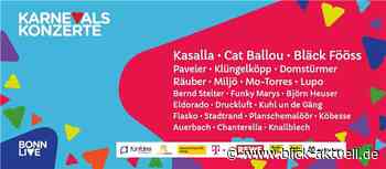 BonnLive Karnevalskonzerte in Bonn und Köln - Blick aktuell