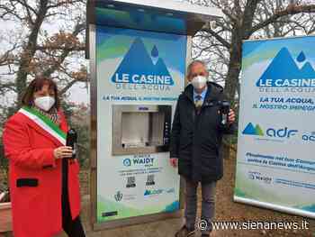 AdF, a Chiusdino taglio del nastro per la casina dell’acqua - Siena News