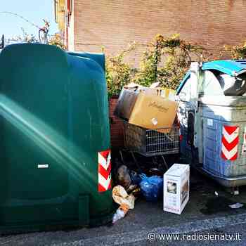 Siena: arriverà un altro cassonetto per i rifiuti in Via Paolo Frajese - RadioSienaTv