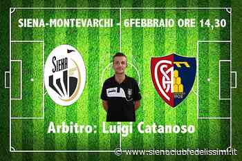 L'arbito Luigi Catanoso per Siena-Aquila Montevarchi - Siena Club Fedelissimi