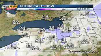 Yellow Alert: Localized lake snow