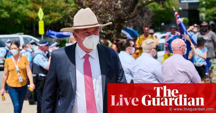 Australia live news updates: Barnaby Joyce apologises for calling PM a ‘liar’; Western Australia bushfire crisis
