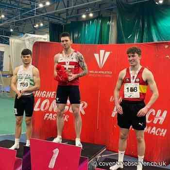 ATHLETICS – Middleton wins gold for Coventry Godiva Harriers at Welsh Indoor Athletics Championships - Coventry Observer