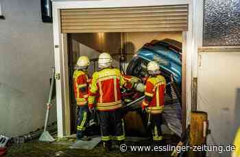Vorfall in Ostfildern-Scharnhausen - Duplex-Garage bricht herunter - esslinger-zeitung.de