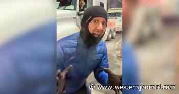 Don't Listen to Trudeau: Freedom Truckers Keep Their Cool When Leftist Loon Tries to Bait Them – Video