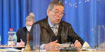 Nach Erkrankung: Marls Bürgermeister Werner Arndt leitet Ratssitzung - Waltroper Zeitung