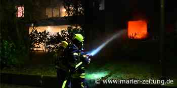Brand im Hochhaus am Alten Sportplatz in Marl-Drewer - Marler Zeitung