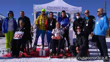 CUNEO/ La "Passo" sul podio della Coppa Italia di sci alpino paralimpico con Aldo Baudino - Cuneocronaca.it - Cuneocronaca.it