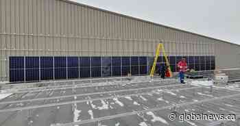 Moose Jaw installs solar panels on city buildings to reduce carbon footprint