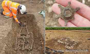 Archaeology: Some 400 Roman burials including several HEADLESS skeletons uncovered near Aylesbury