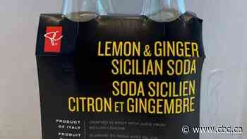 Loblaws recalls PC brand Lemon & Ginger Sicilian Soda due to possible 'extraneous' glass