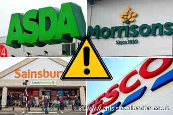 Waitrose, Aldi, Lidl, Tesco and more issue 'do not eat' warning amid health concerns