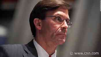 Former Trump Defense Secretary Mark Esper gets Pentagon's approval to publish memoir
