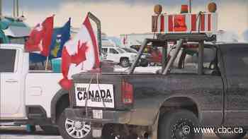 Protest continues at Coutts on 7th day as traffic flows slowly to U.S. border