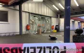 Geldautomat in Memmingen gesprengt: Stimmen von V-Markt und Sparkasse - Allgäuer Zeitung